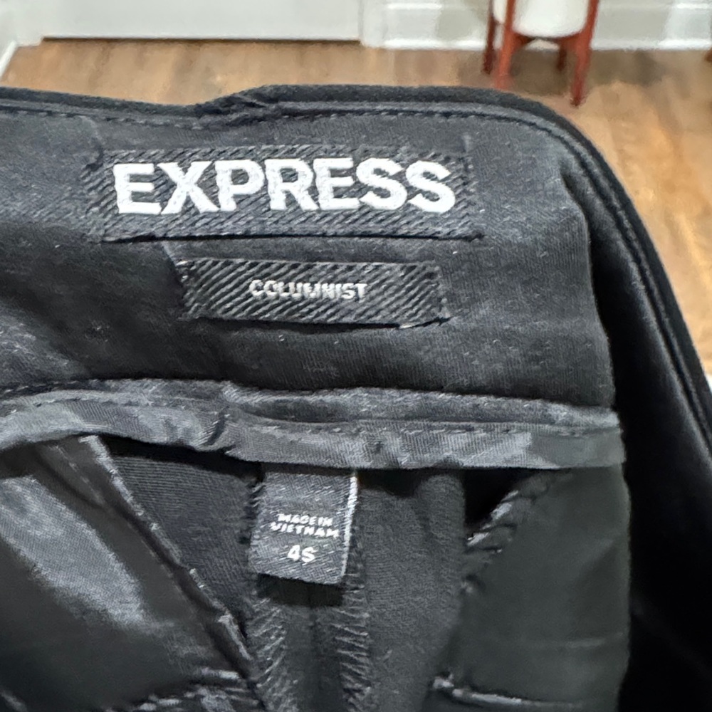 Express Black Tailored Trousers